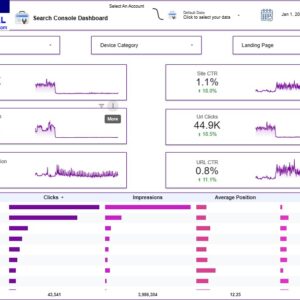 Search console template